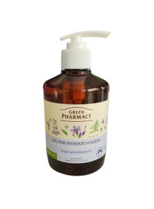 Soothing gel for intimate hygiene, sage and allantoin