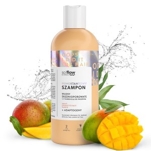 Humectant shampoo for medium porosity and frizzy hair