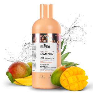 Humectant shampoo for medium porosity and frizzy hair