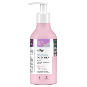 Proteinowo - emolientowa odżywka do włosów wysokoporowatych i łamliwych