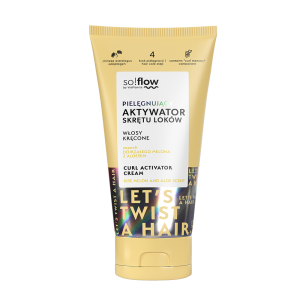 Pielęgnujący aktywator skrętu loków do włosów kręconych