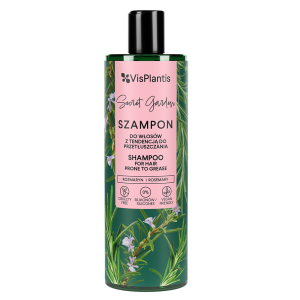 Shampoo for hair prone to grease, rosemary