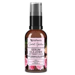 Anti-wrinkle oil serum for face and body