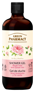 Żel pod prysznic róża piżmowa i zielona herbata