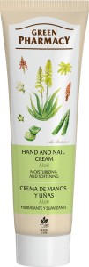 Hand and nail cream moisturizing and softening, aloe