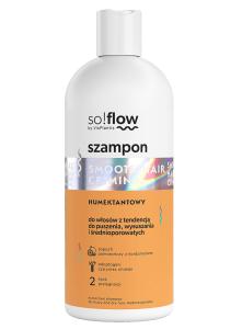 Shampoo for hair with a tendency to frizz