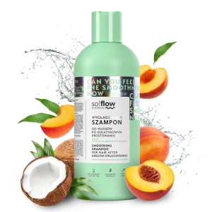 Wygładzający szampon do włosów po keratynowym prostowaniu