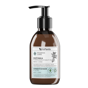 Conditioner for oily hair, mint + zinc
