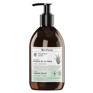 Natural liquid soap, aloe vera + urea