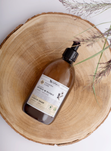 Natural liquid soap, jasmine + urea