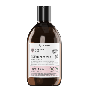 Naturalny żel pod prysznic, róża + proteiny