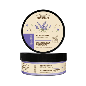 Body butter, lavender and linseed oil