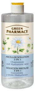 Micellar solution 3 in1, chamomile and hyaluronic acid