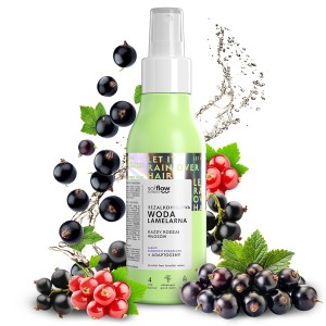 Alcohol-free lamellar water for all hair types