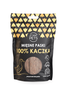 Meat strips for dog, 100% duck