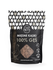 Mięsne kąski dla psa i kota, 100% gęś