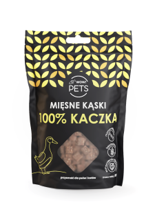 Mięsne kąski dla psa i kota, 100% kaczka