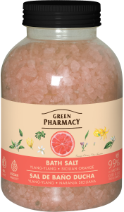 Bath salt, ylang-ylang and sicilian orange