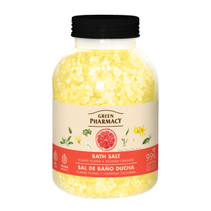 Bath salt, ylang-ylang and sicilian orange