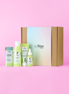 The so!flow complex care set for oily and combination skin