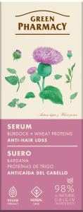 Serum przeciw wypadaniu włosów z łopianu i protein pszenicy 100 ml