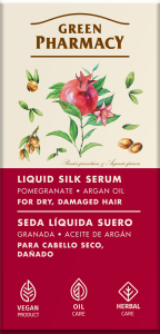 Płynne serum jedwabne z granatem i olejem arganowym 30 ml