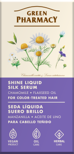 Płynne serum jedwabne rumianek i olej lniany 30 ml