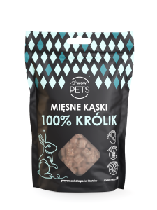 Meat Bites for Dogs and Cats – 100% Rabbit – 120 g