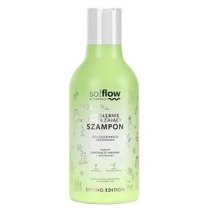 so!flow Spring edition dogłębnie nawilżający szampon do codziennego stosowania