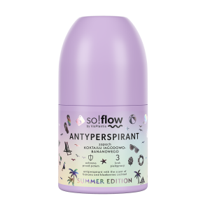 Antyperspirant jagodowo-bananowy roll-on Summer Edition