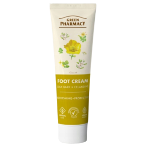 Refreshing and Protective Foot Cream with Oak Bark and Celandine Extracts