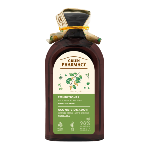 Anti-dandruff conditioner with birch buds and castor oil