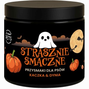 Przysmaki halloween dla psów kaczka i dynia