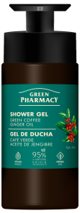 Żel pod prysznic, zielona kawa i olejek imbirowy