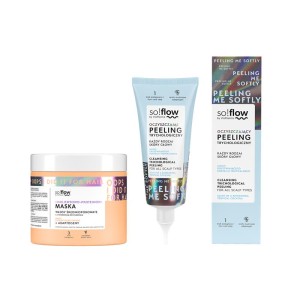Duo Pack: Cleansing Trichological Scalp Scrub + Medium Porosity Hair Mask