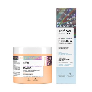 Duo Pack: Cleansing Trichological Scalp Scrub + Medium Porosity Hair Mask
