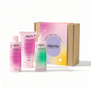 Zestaw pod prysznic i do ciała niuviu (Green Reset + Pink Therapy)