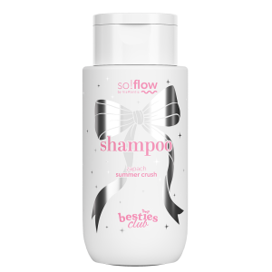 so!flow x Besties Club Nawilżający szampon do skóry głowy i włosów Summer Crush 250 ml